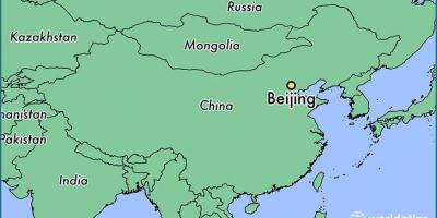 Карта на Пекинг локација на светот