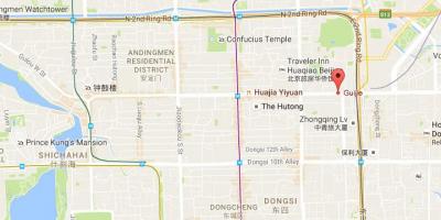 Карта на духот улица Пекинг
