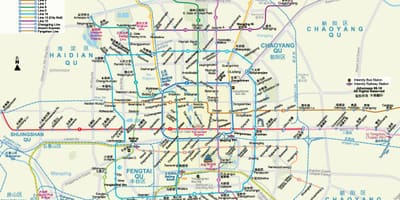 Пекинг mtr мапа