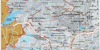 Карта на Пекинг транзит