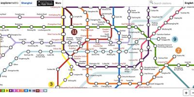 Истражуваат Пекинг метрото мапа